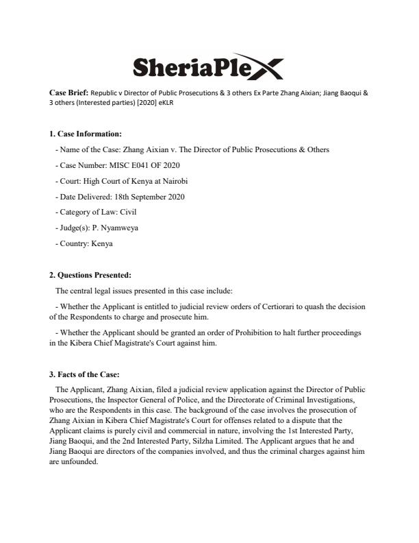 Republic-v-Director-of-Public-Prosecutions--3-others-Ex-Parte-Zhang-Aixian-Jiang-Baoqui--3-others-Interested-parties-[2020]-eKLR-Case_2411_0.jpg